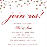 confetti invitation