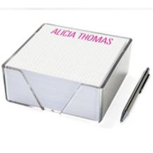 personalized square note