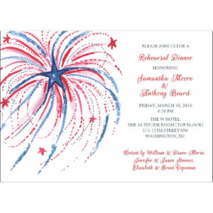 custom 4th of July invitation