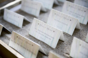 watercolor escort cards