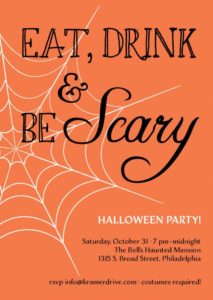 custom halloween party invitation